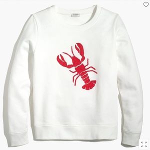 JCrew Lobster Sweatshirt